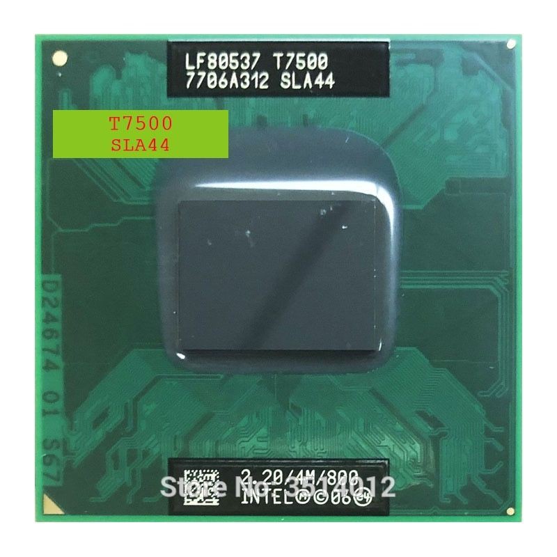 cpu T7500 nâng cấp laptop lên đời cuối, tặng keo tản nhiệt
