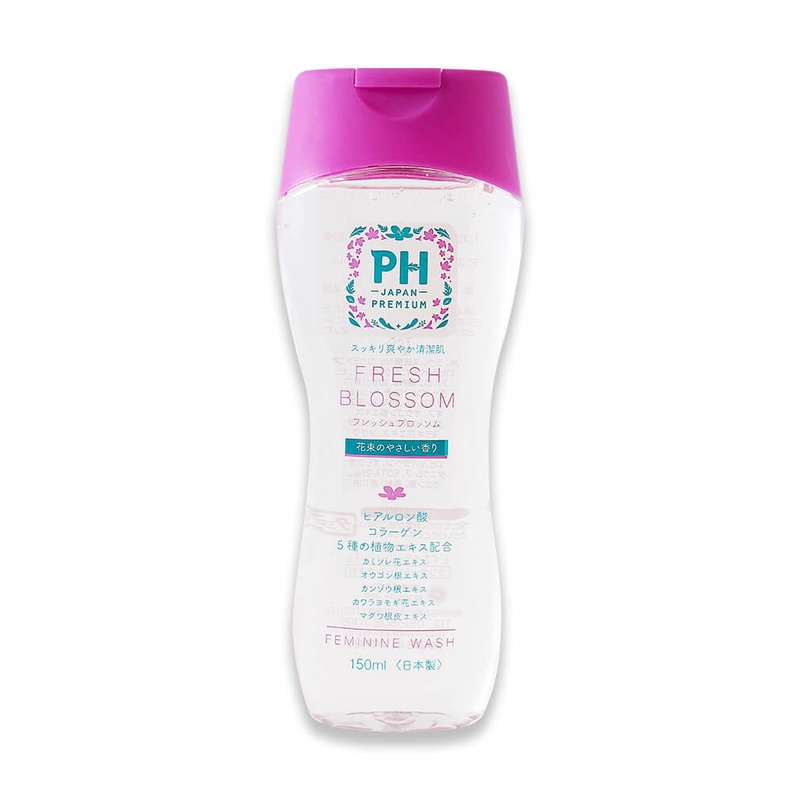 (Có tem phụ)Dung Dịch Vệ Sinh Hoàn Toàn Tự Nhiên PH Care PH Japan Premium Fresh Blossom Hương Hoa Nhật Bản (150ml)