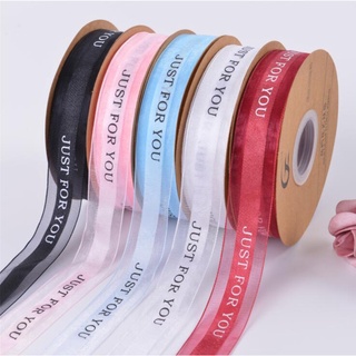 Cuộn dây ruy băng voan 40m 2.5cm trang trí đa năng tiện dụng