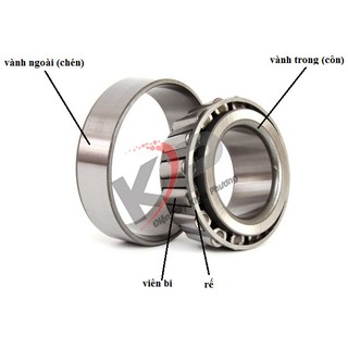 Vòng bi côn bạc đạn côn 32205 32206 32208 32209 30211 32008