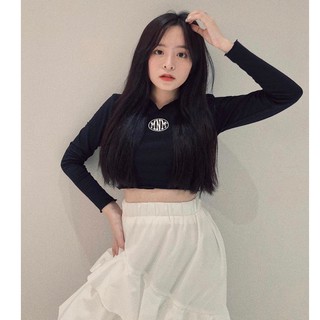 ÁO CROP TAY DÀI - OOPS CROP