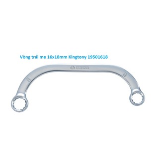 Cờ lê 2 đầu vòng trái me 16x18mm Kingtony 19501618