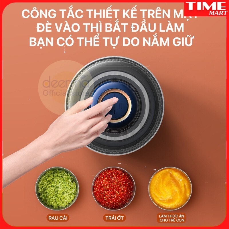 [Chính hãng] Phụ kiện đánh trứng cho máy xay đa năng không dây Deerma JR08 - DQ01 [TIME_MART siêu thị tiện ích gia đình]
