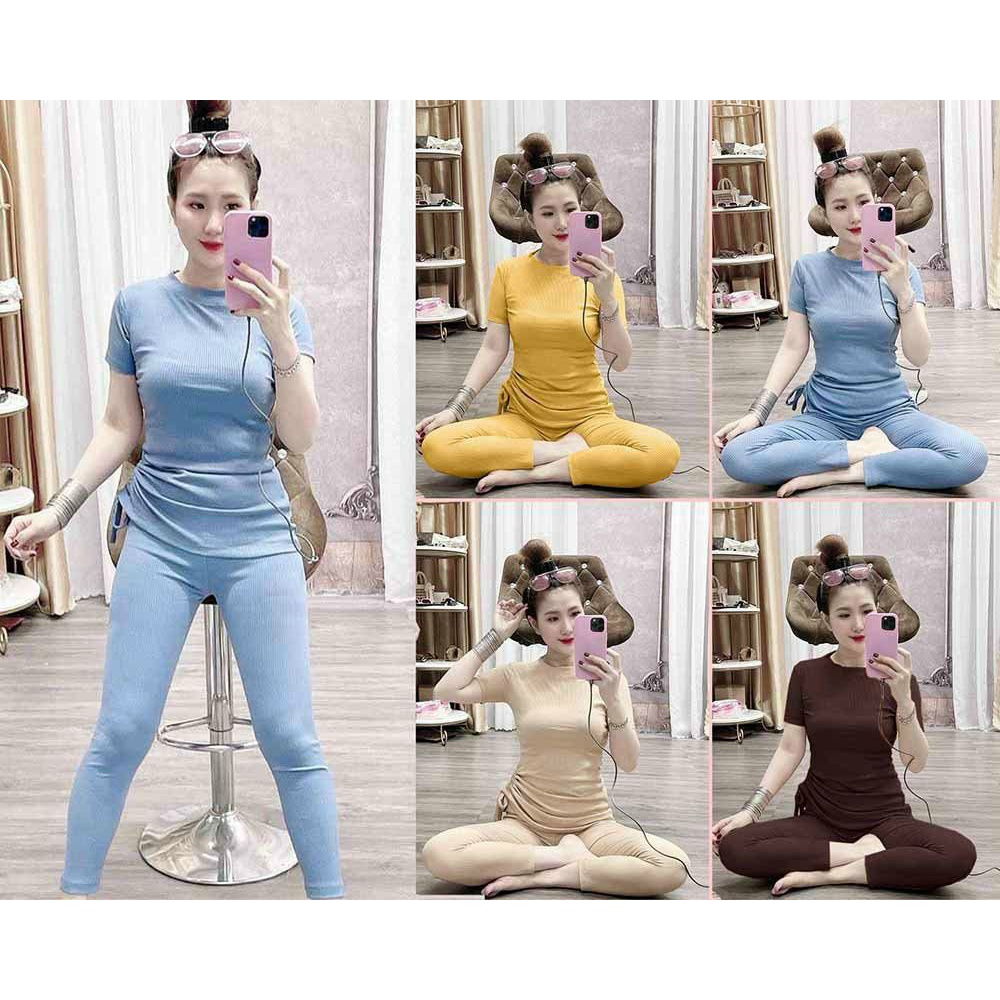 Sét Bộ Len Tăm Trơn Nhiều Màu Sắc KSS129