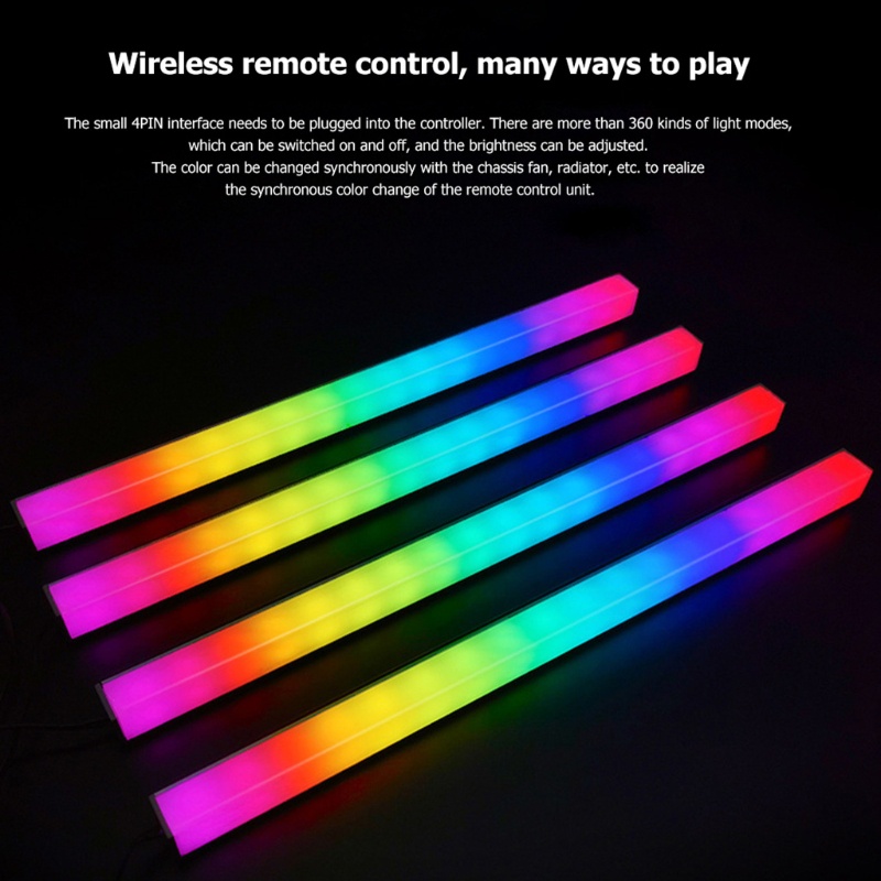 Thanh Đèn LED RGB Hai Mặt Bằng Nhôm Màu Sắc Thương Hiệu NAMA Coolmoon