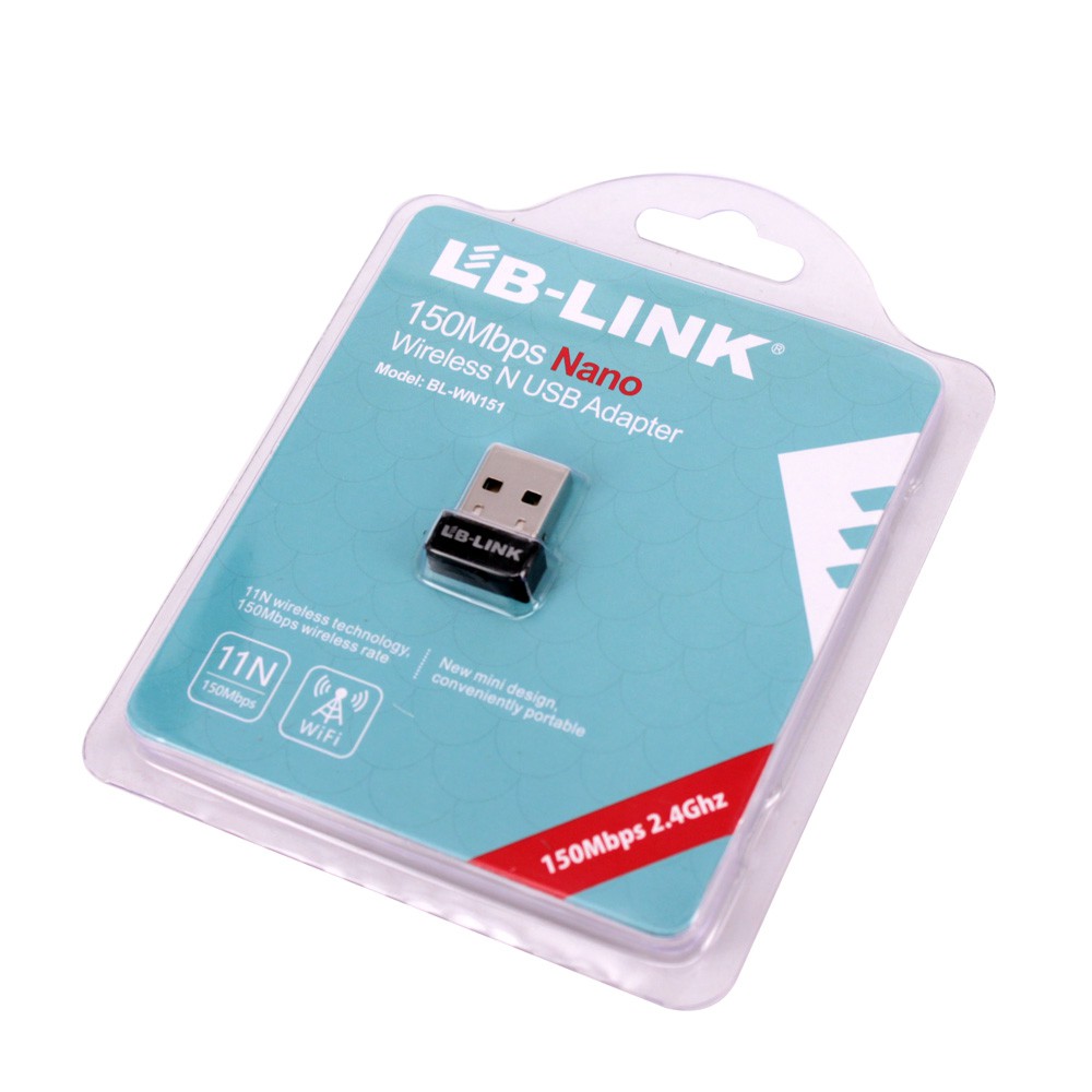 Đầu USB Thu Wifi LB-LINK BL-WN151 siêu nhỏ gọn