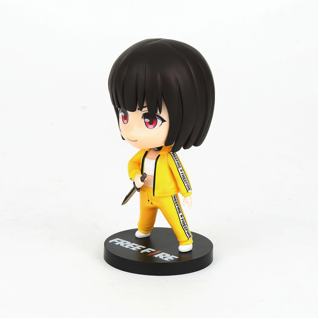 Free Fire Kelly Action Figure Q version10cm Mini Cute Toy