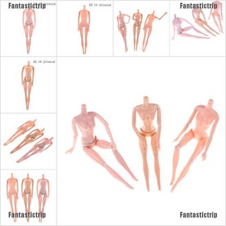 Fantastictrip 14/11 Jointed Movable Nude Naked Doll Body For 11” Doll 1/6 30cm Dolls Body