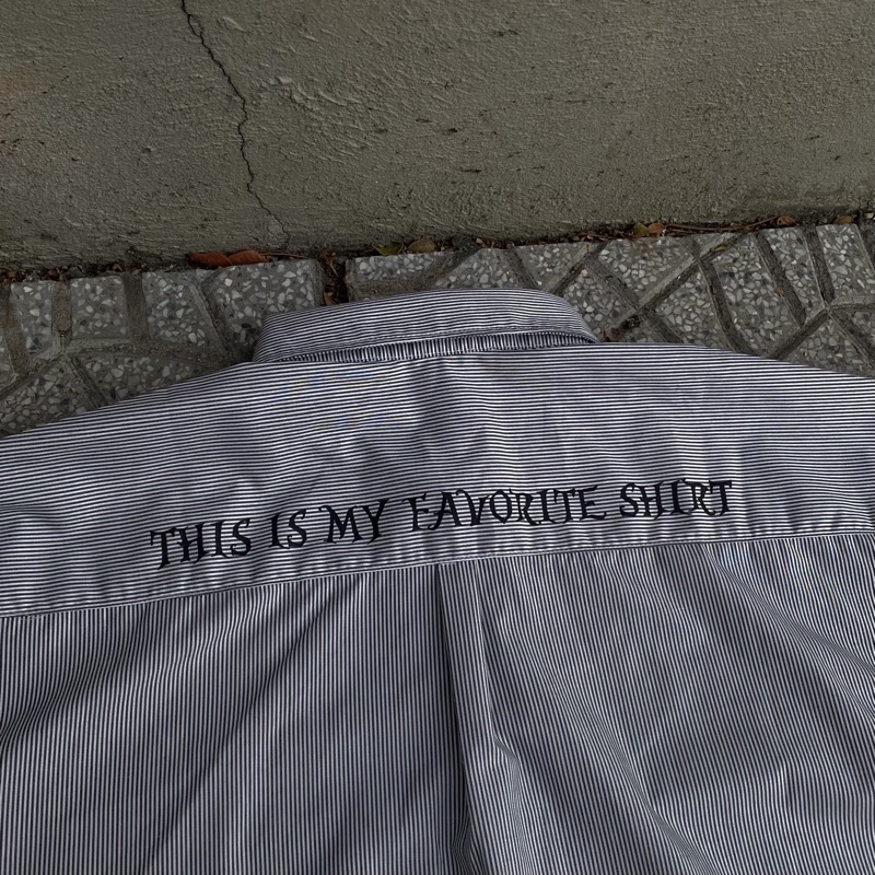 Áo sơ mi sọc TRIGGER SHIRT