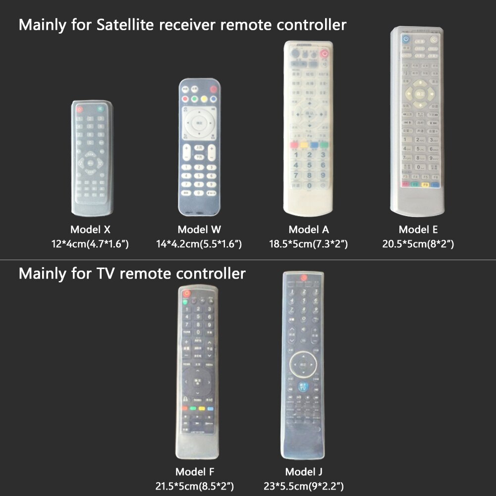 Vỏ silicon mềm chống bụi chống nước bọc remote 14 kích thước dành cho TV Sony RM-SA014 YK-76LB 72PA