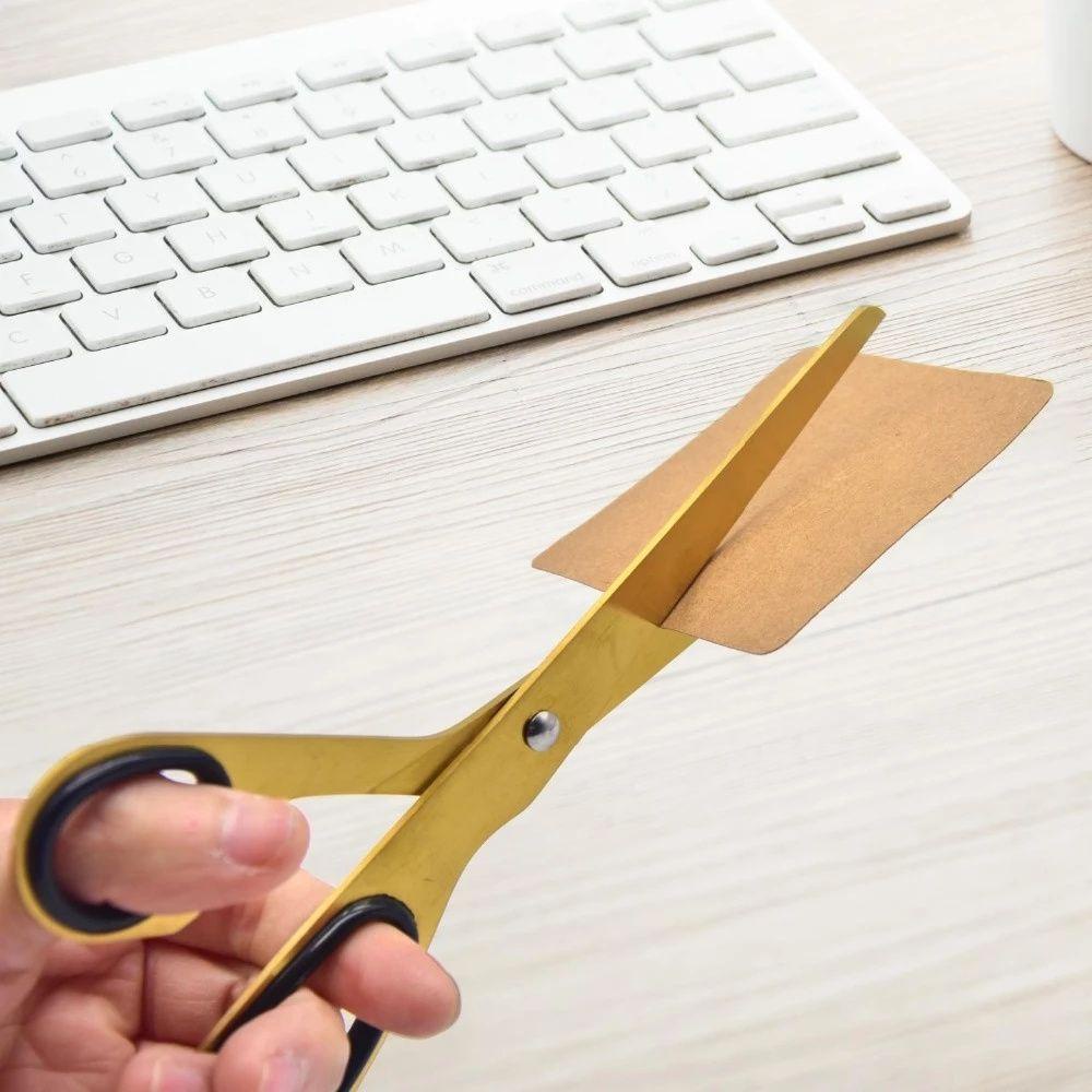 Kéo Cắt Vải / Vải Bằng Thép Không Gỉ Thiết Kế Đơn Giản Phong Cách Bắc Âu
