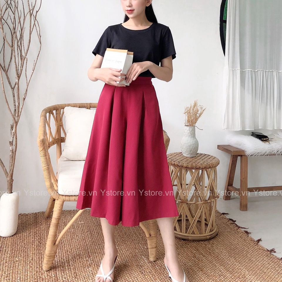 Cullotes Lửng Ống Rộng | BigBuy360 - bigbuy360.vn