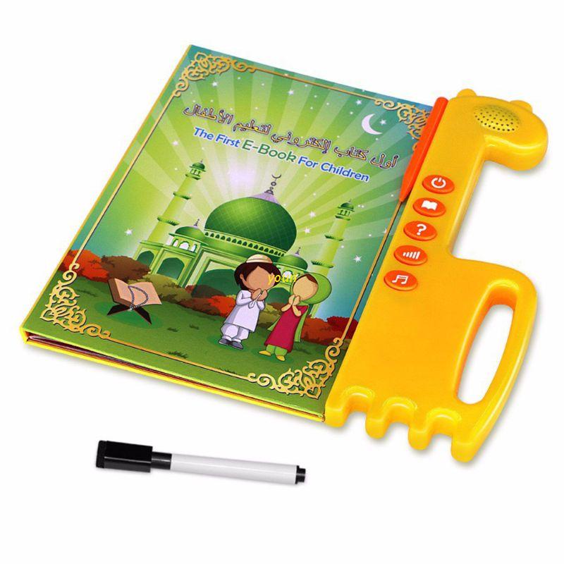 youn Islamic Ebook Kids English Arabic Touchpad Voice Learning Book Al-Quran E-Book Baby Toy Early Education