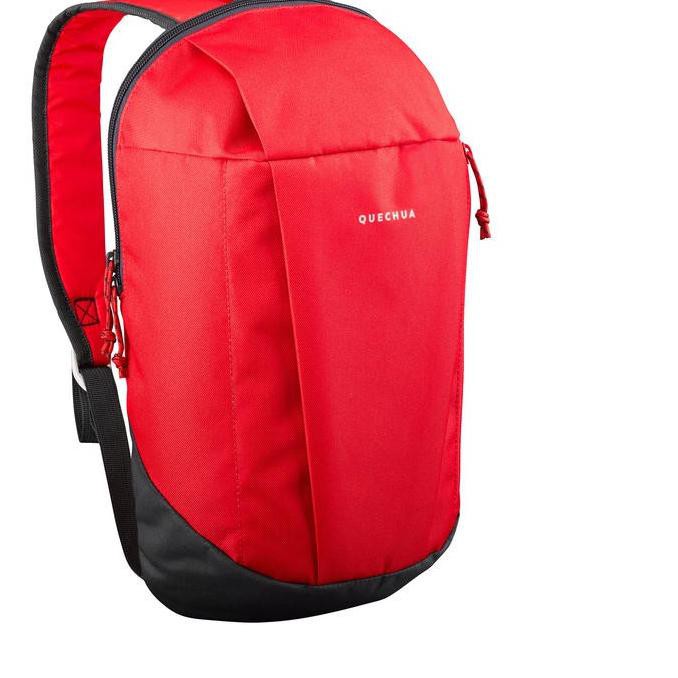 (Hàng Mới Về) Quechua Túi Nh100 10l Màu Đỏ Xám 8551448