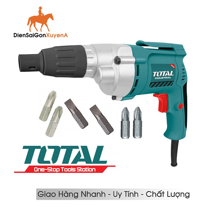 Máy bắn vít, bắt trần thạch cao 500W TOTAL TD2561 - DSG