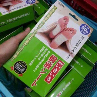 Miếng dán thải độc tố qua lòng bàn chân nhật bản