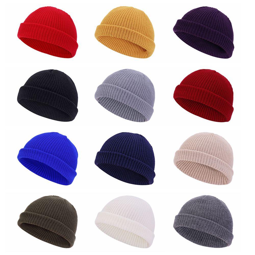 Mũ Len Không Vành Màu Sắc Thời Trang Cho Nam Và Nữ