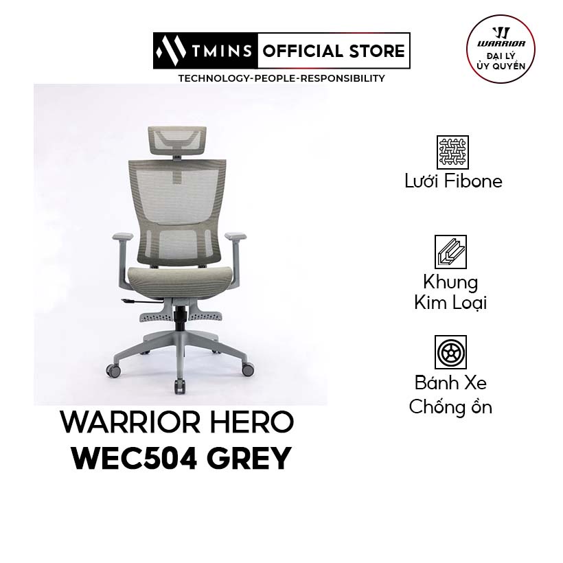 Ghế Công Thái Học Ergonomic WARRIOR Hero Series WEC504