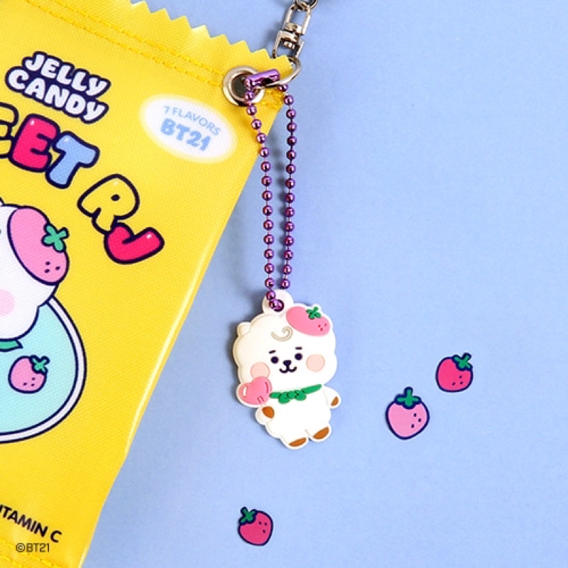 Móc khoá BT21 Baby - Bản mới Jelly Candy dễ thương