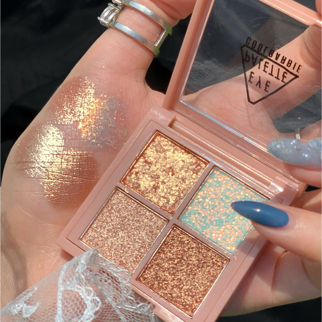 Bảng Phấn Mắt 4 Ô Màu Thời Thượng Cool Babier | BigBuy360 - bigbuy360.vn