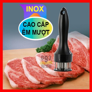 Dụng cụ làm mềm thịt inox, phụ kiện băm nhà bếp