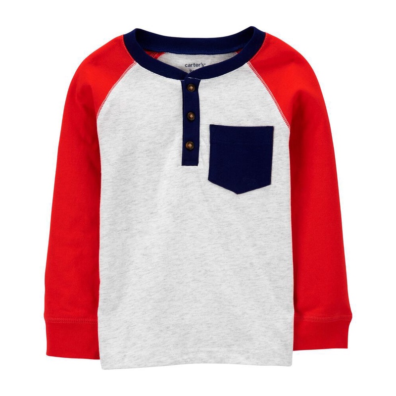 Áo Thun Tay Dài Xuất Khẩu Bé Trai