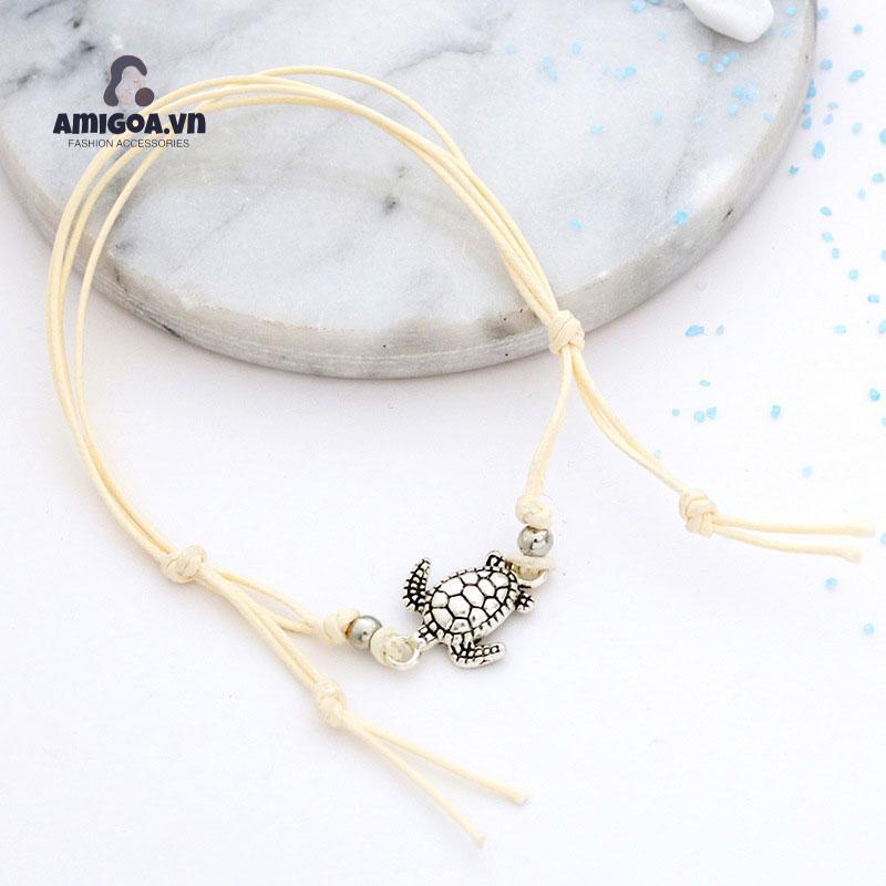 ✨✨Vòng chân rùa dệt tay cổ điển cho nam và nữ