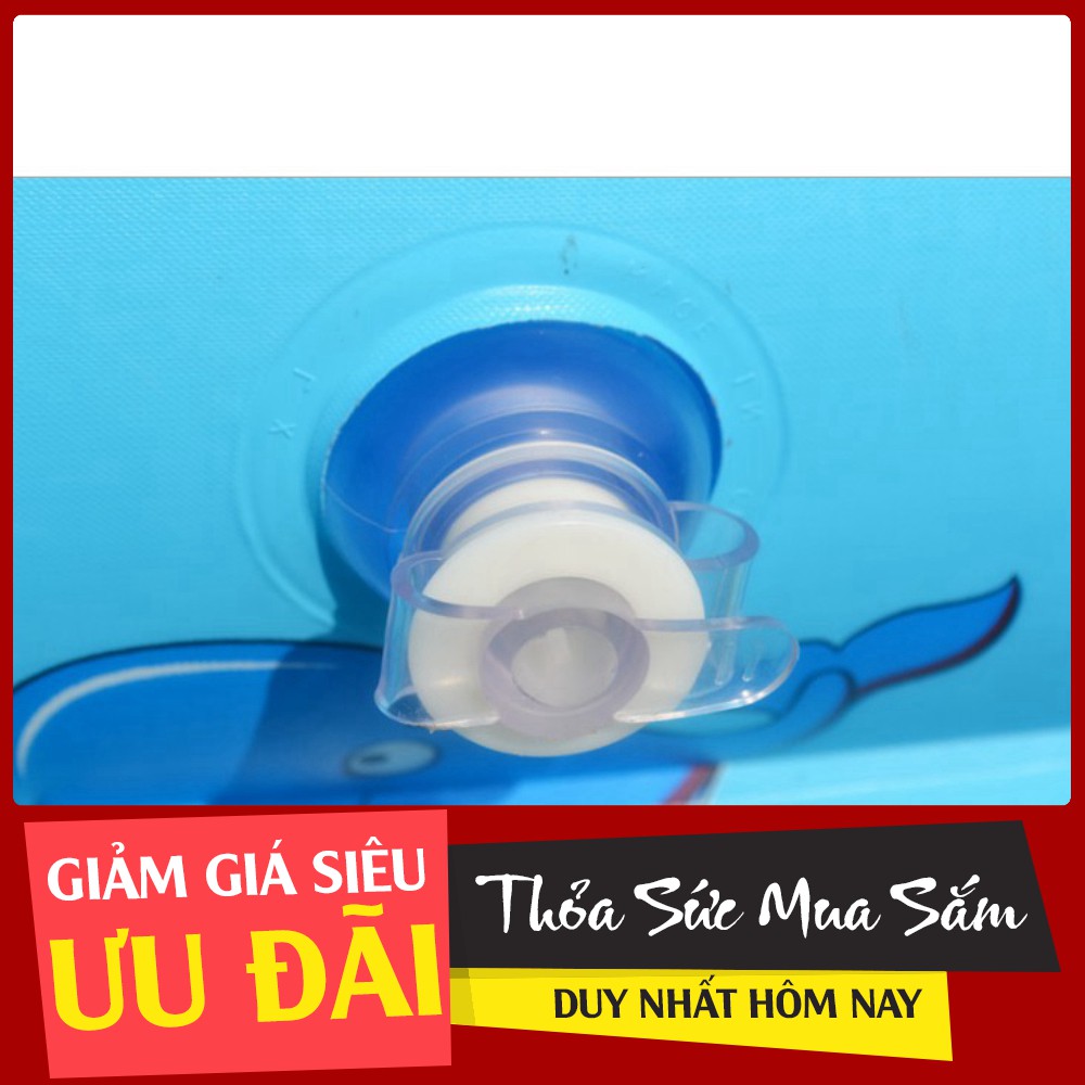 (Hàng Đẹp)  Bể Bơi 2 Tầng Hình Vuông Cho Bé  - 5588 (Rẻ Là Mua)