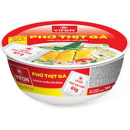 Phở Thịt Gà Tô 120g Vifon (Thùng 12 Tô)