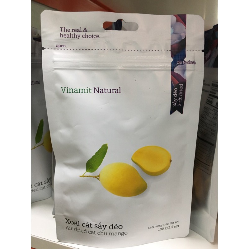 xoài sấy dẻo vinamit 100g