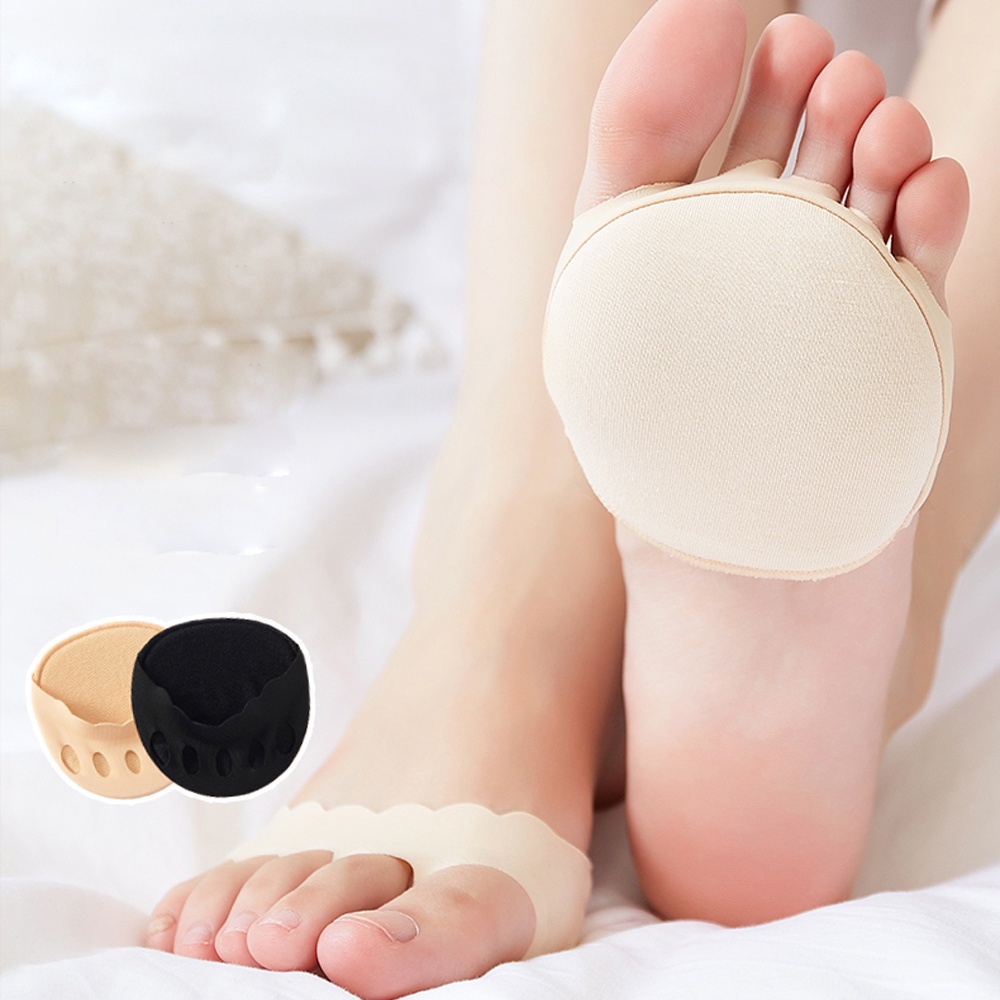 Cặp vớ đệm lót mũi chân khi mang giày cao gót giảm đau 2 màu sắc tuỳ chọn dành cho nữ