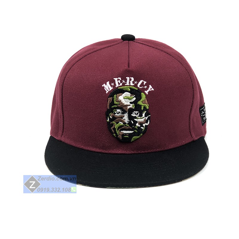 Mũ Snapback Hiphop đỏ cao cấp cho cả nam và nữ