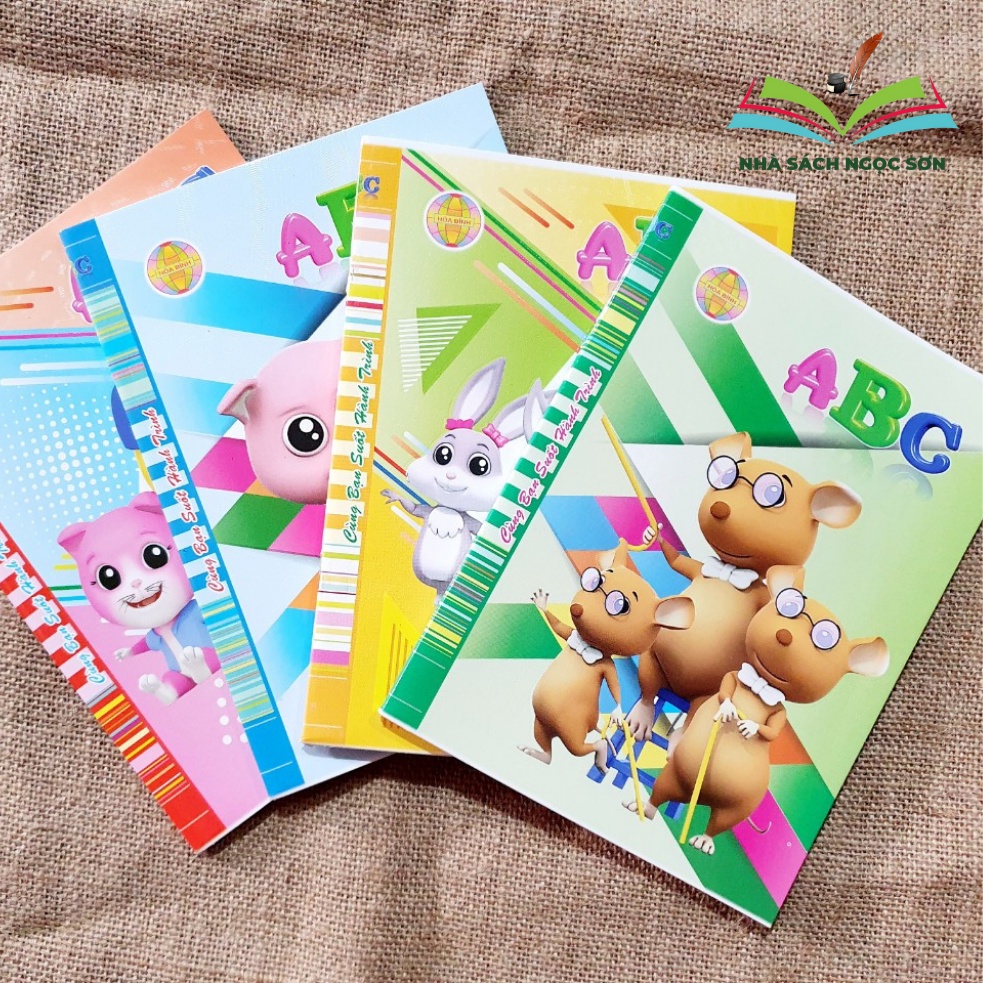Tập Vở Học Sinh ABC Hòa Bình 4 ô ly và 5 ô ly - 96 Trang - Định Lượng 80gsm DCHT