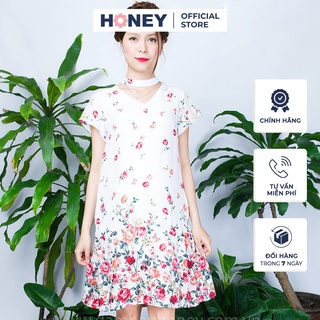 Váy bầu thiết kế công sở chất voan lụa mềm cao cấp, nhiều size - Thời trang đầm bầu cao cấp HONEY