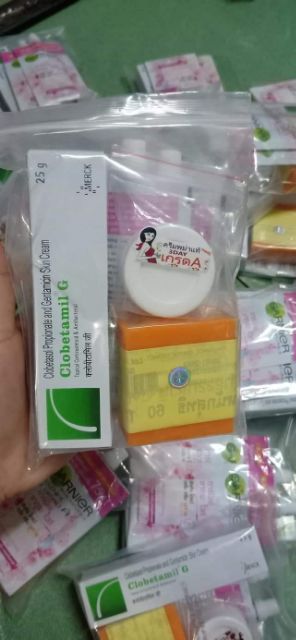 bộ nám túi clobetamil - đầy đủ tem, cam kết chuẩn