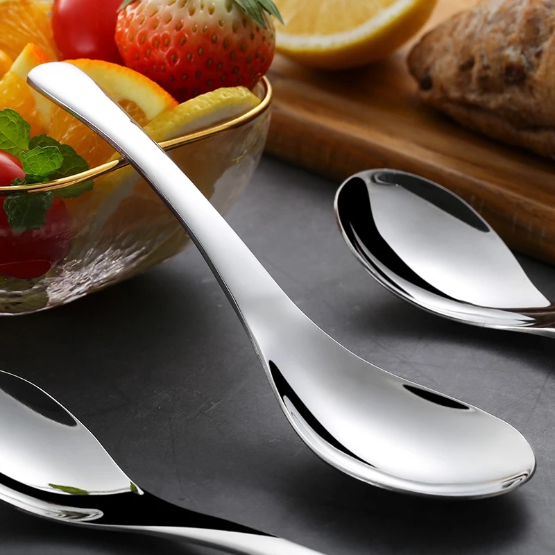 Muỗng Cà Phê Bằng Thép Không Gỉ 3 Kích Cỡ Chất Lượng Cao 304
