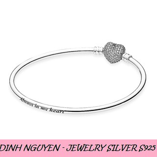 PAN - Vòng pan - Vòng bạc  mẫu ONE13 - Bạc S925 - Charm bạc cho vòng Pan