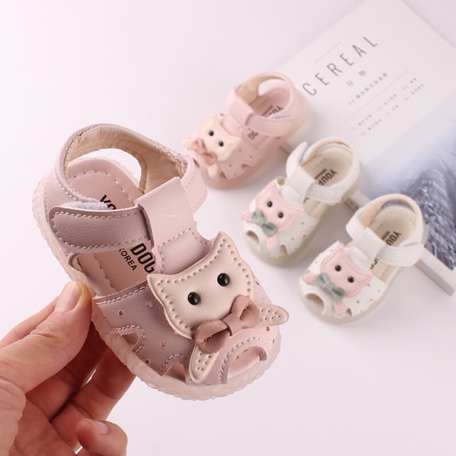 Dép xăng đan dép sandal dép tập đi bé gái