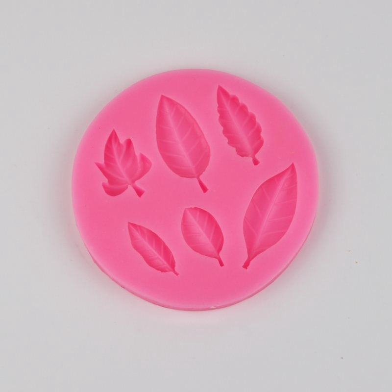Khuôn silicone làm bánh hình chiếc lá