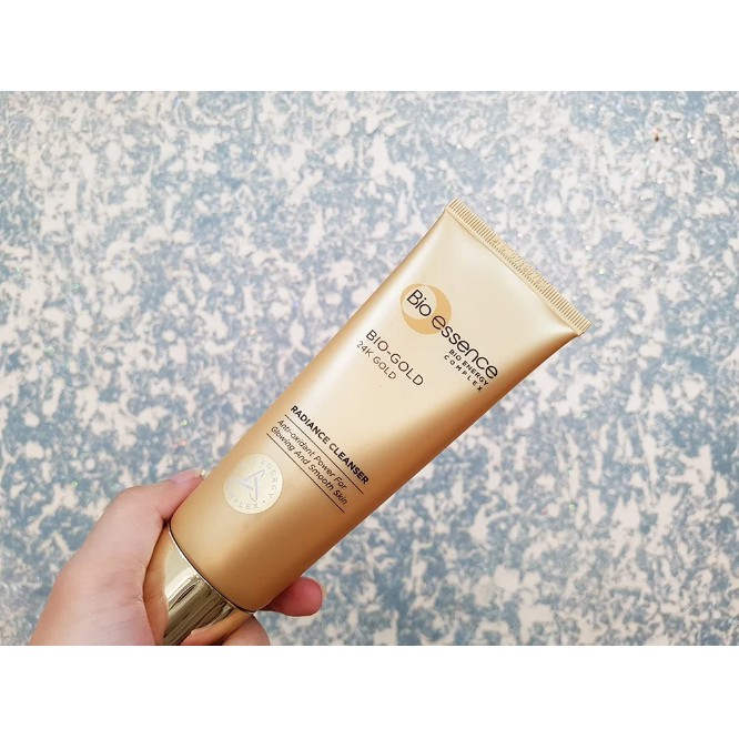 Sữa Rửa Mặt Ngừa Lão Hóa Chiết Xuất Vàng 24K Bio-essence Bio-Gold Radiance Cleanser 100g