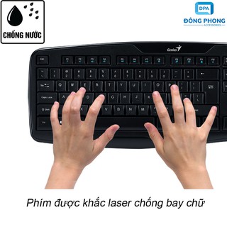 Bộ bàn phím chuột Genius KB-8000