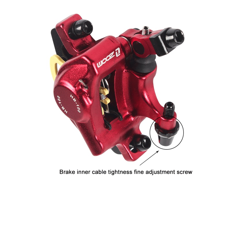ZOOM XTECH Bộ Kẹp Phanh Đĩa Thủy Lực Xe Đạp Leo Núi HB100 Bộ Kẹp Cơ Kéo Dây Phanh Hợp Kim Nhôm Xe Tay Ga Leo Núi