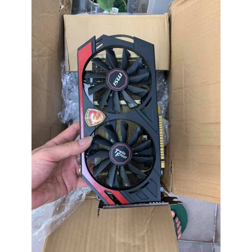 VGA MSI GTX 750TI Gaming 2GB chuyên Game đồ họa