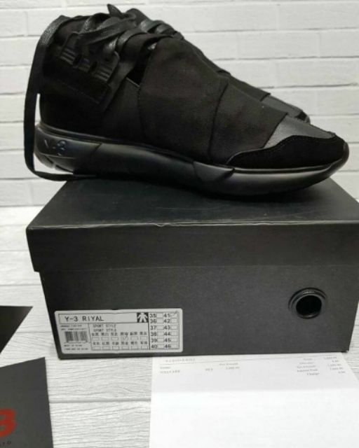 (HOT) Giày thể thao ADIDAS Y3 QASA ĐEN yohji yamamoto