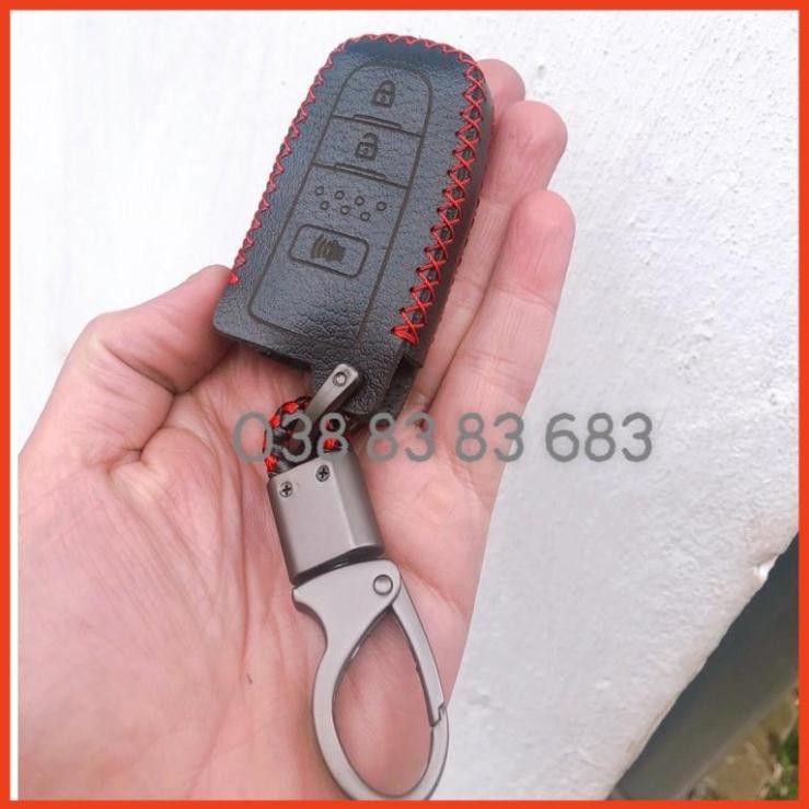 Bao da chìa khoá Toyota Corolla Cross handmade da bò thật 100%, khắc tên sdt lên bao da có móc khóa. Rất Nhiều Màu Sắc