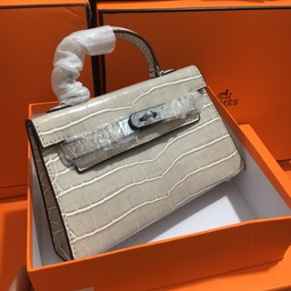 Túi kelly vân rắn size 19 fullbox hàng super