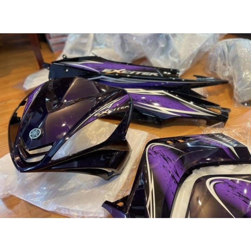 Tem zin Exciter 4s màu tím mộng mơ