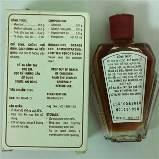 DẦU GIÓ NÂU CHAI 10 ML
