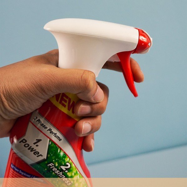 Chai Xịt Tẩy Dầu Mỡ Nhà Bếp Bref Power Dung Tích 750ml Dùng Được Cho Máy Hút Mùi, Lò Nướng
