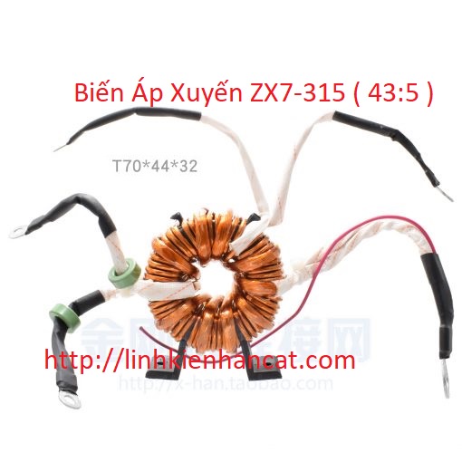 Biến Áp Xuyến ZX7-315 ( 43:5 )